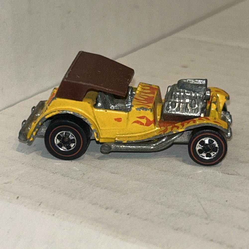 Hot Wheels Redline 1974‎ Sir Rodney Roadster Original Top Flying Colors